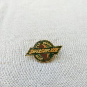 1988 Peter David Inc. San Diego Super Bowl XXII Host collectible butterfly clasp